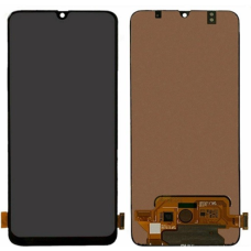 Дисплей з сенсорним екраном (модуль) Samsung A705 Galaxy A70 (2019), чорний, переклеювання