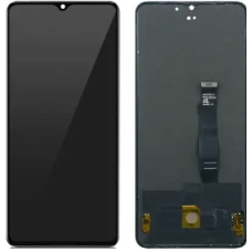 Дисплей з сенсорним екраном (модуль) OnePlus 7T, чорний, переклеювання (шторка верхня, потрібно перевіряти)
