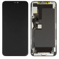 Дисплей с сенсорным экраном (модуль) iPhone 11 Pro Max, черный, OLED