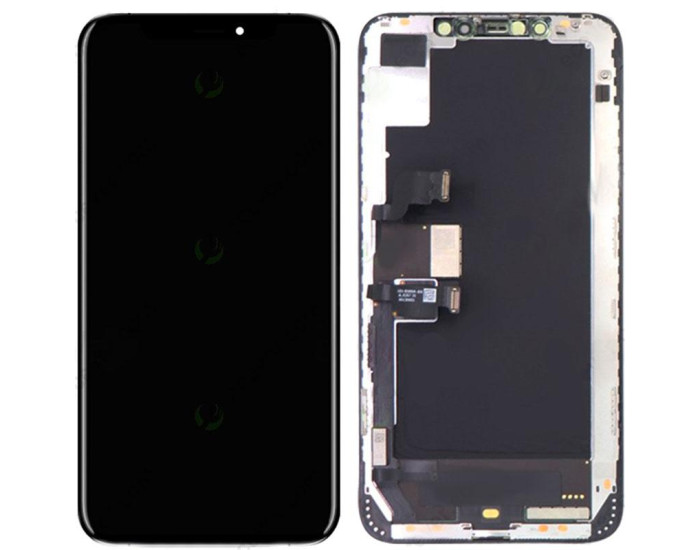 Дисплей з сенсорним екраном (модуль) iPhone XS, чорний, переклеювання