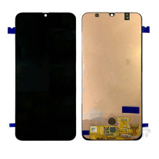 Дисплей з сенсорним екраном (модуль) Samsung A505 A50 2019, A507 A50s, чорний, переклеювання