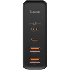 Мережеве зарядний пристрій 2USB + 2Type-C Baseus GaN2 Quick Charger 100W (CCGAN2P-L01) (Черный/Black)