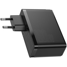 Мережеве зарядний пристрій 2USB + 2Type-C Baseus GaN2 Quick Charger 100W (CCGAN2P-L01) (Черный/Black)