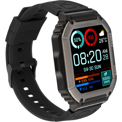 Часы умные Gelius Pro GP-SW007 (Tactical Navy) Bluetooth call (IP68) Black