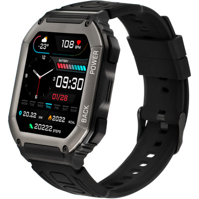 Часы умные Gelius Pro GP-SW007 (Tactical Navy) Bluetooth call (IP68) Black