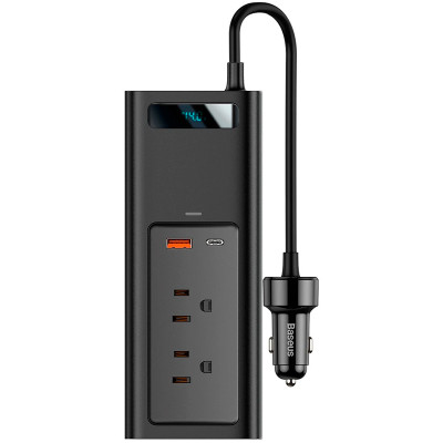 Автомобільний інвертор Baseus In-car Inverter 150W (220V CN/EU)