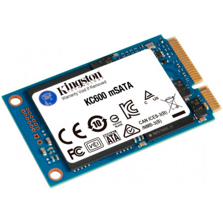 SSD диск M.2 256Gb Kingston KC600 (SKC600MS/256G/256Gb/Sata3/3D NAND TLC)