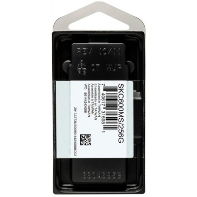 SSD диск M.2 256Gb Kingston KC600 (SKC600MS/256G/256Gb/Sata3/3D NAND TLC)