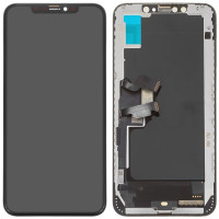Дисплей с сенсорным экраном (модуль) iPhone XS Max, черный, TFT (Класс B)