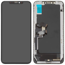 Дисплей з сенсорним екраном (модуль) iPhone XS Max, чорний, TFT