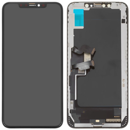 Дисплей с сенсорным экраном (модуль) iPhone XS Max, черный, TFT (Класс А)