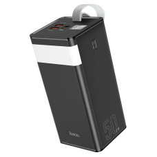 Портативна батарея (Power Bank) Hoco J86A Powermaster fully compatible (PD20W/QC/LCD/Lamp) 50000mAh чорний
