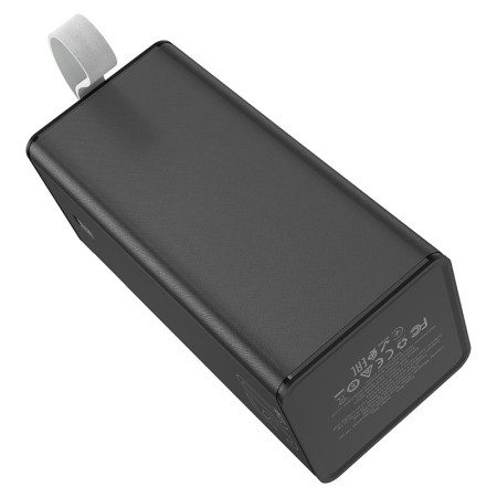 Портативная батарея (Power Bank) Hoco J86A Powermaster fully compatible (PD20W/QC/LCD/Lamp) 50000mAh черный