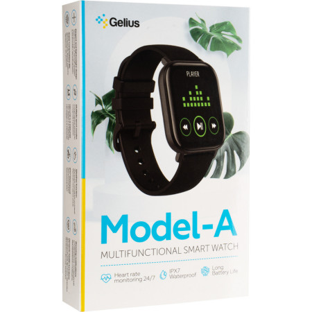 Часы умные Gelius Pro (Model-A) (IPX7) (черный \ Black)