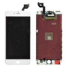 Дисплей з сенсорним екраном (модуль) iPhone 6S Plus, білий, переклеювання
