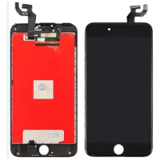 Дисплей з сенсорним екраном (модуль) iPhone 6S Plus, чорний, переклеювання