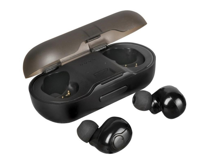 Беспроводные наушники Bluetooth Headset Gelius Pro Twins Gemini HBT-005P (Черный / Black)