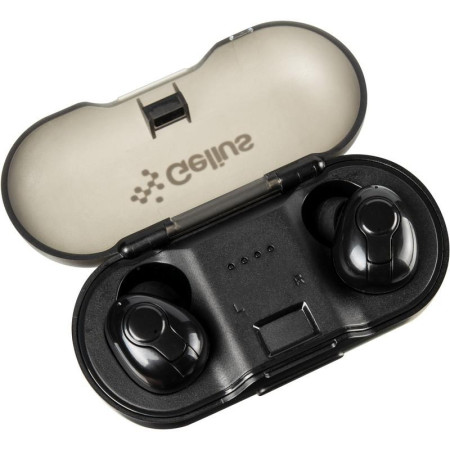 Беспроводные наушники Bluetooth Headset Gelius Pro Twins Gemini HBT-005P (Черный / Black)