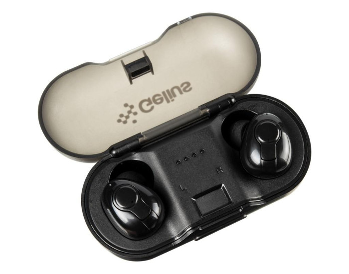 Беспроводные наушники Bluetooth Headset Gelius Pro Twins Gemini HBT-005P (Черный / Black)