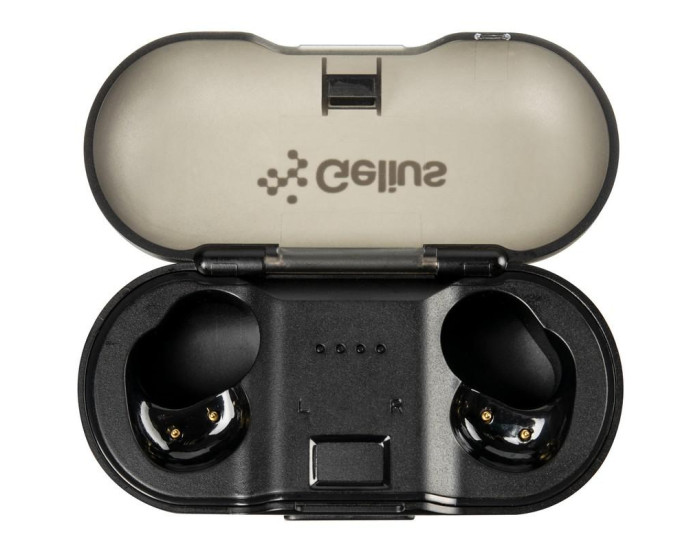 Беспроводные наушники Bluetooth Headset Gelius Pro Twins Gemini HBT-005P (Черный / Black)