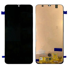 Дисплей з сенсорним екраном (модуль) Samsung A505 A50 2019, A507 A50s, чорний, OLED