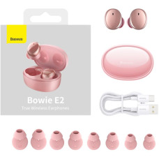Беспроводные Наушники Bluetooth Baseus Headset Bowie E2 (NGTW090004) Pink