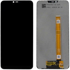 Дисплей з сенсорним екраном (модуль) Oppo A3s/A5, чорний