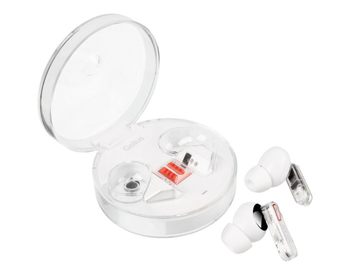 Бездротові навушники Stereo Bluetooth Gelius Incredible GP-TWS033 Clear Wiew