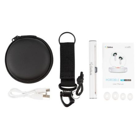 Беспроводные Наушники Stereo Bluetooth Gelius Incredible GP-TWS033 Clear Wiew