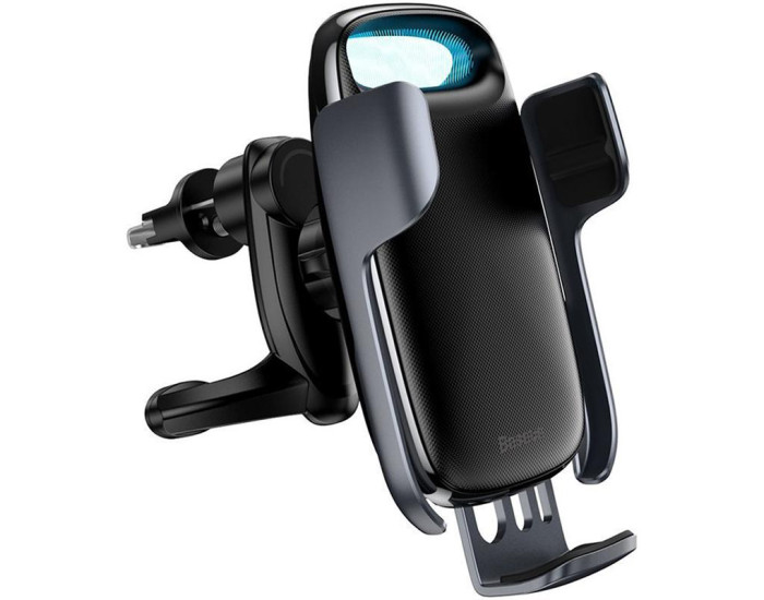 Автодержатель с беспроводной зарядкой Baseus Wireless Charger Milky Way Bracket Holder (WXHW02-01) Black