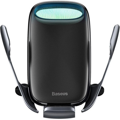 Автодержатель с беспроводной зарядкой Baseus Wireless Charger Milky Way Bracket Holder (WXHW02-01) Black