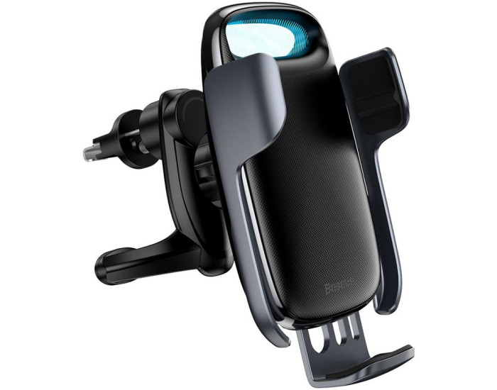 Автодержатель с беспроводной зарядкой Baseus Wireless Charger Milky Way Bracket Holder (WXHW02-01) Black