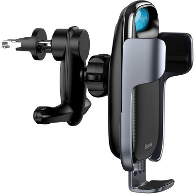 Автодержатель с беспроводной зарядкой Baseus Wireless Charger Milky Way Bracket Holder (WXHW02-01) Black