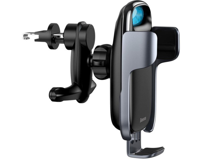 Автодержатель с беспроводной зарядкой Baseus Wireless Charger Milky Way Bracket Holder (WXHW02-01) Black