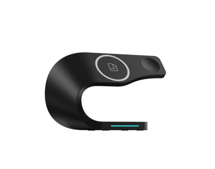 Бездротова зарядка X178 3in1 (iPhone, iWatch, AirPods) 15W Fast ORIGINAL Black