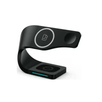 Беспроводная зарядка X178 3in1 (iPhone, iWatch, AirPods) 15W Fast ORIGINAL Black
