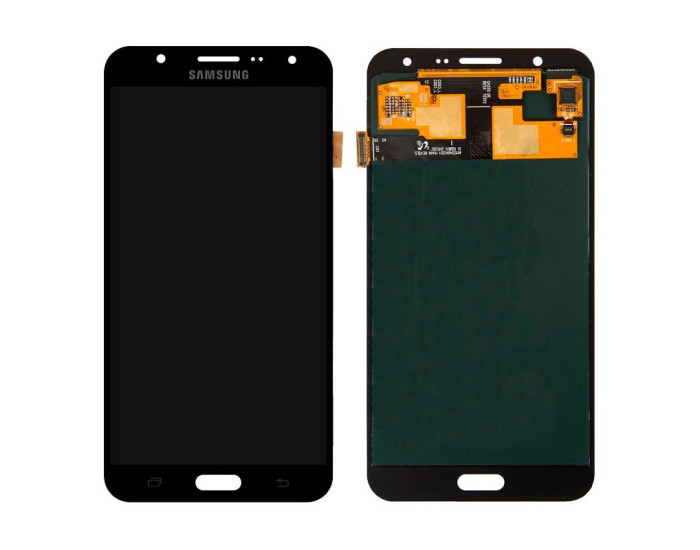 Дисплей з сенсорним екраном (модуль) Samsung J700 Galaxy J7 (2015) з регулюванням яскравості, чорний, TFT