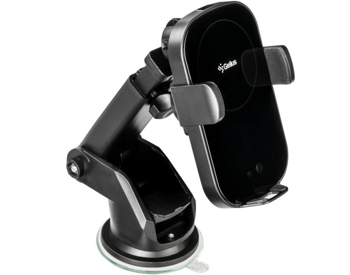 Автодержатель с беспроводной зарядкой Gelius Pro Wally 2i Automatic WC-002 15W (Wireless Charger) Black