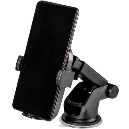 Автодержатель с беспроводной зарядкой Gelius Pro Wally 2i Automatic WC-002 15W (Wireless Charger) Black