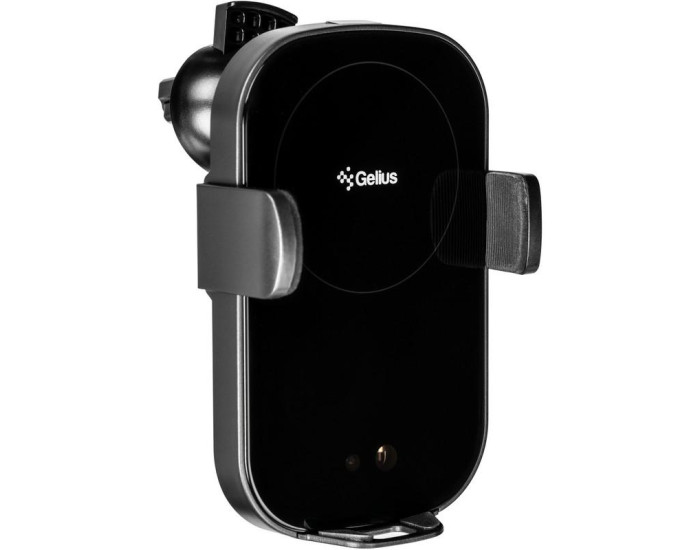 Автодержатель с беспроводной зарядкой Gelius Pro Wally 2i Automatic WC-002 15W (Wireless Charger) Black