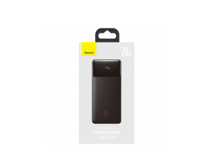 Портативна батарея (Power Bank) Baseus Bipow Digital Display Power bank 10000mAh 20W Overseas Edition (PPBD050301) Black