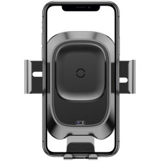 Автодержатель с беспроводной зарядкой Baseus Wireless Charger Smart Vehicle Bracket Sucker Style Holder (WXZN-B01) Black