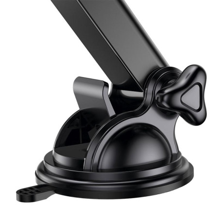Автодержатель с беспроводной зарядкой Baseus Wireless Charger Smart Vehicle Bracket Sucker Style Holder (WXZN-B01) Black