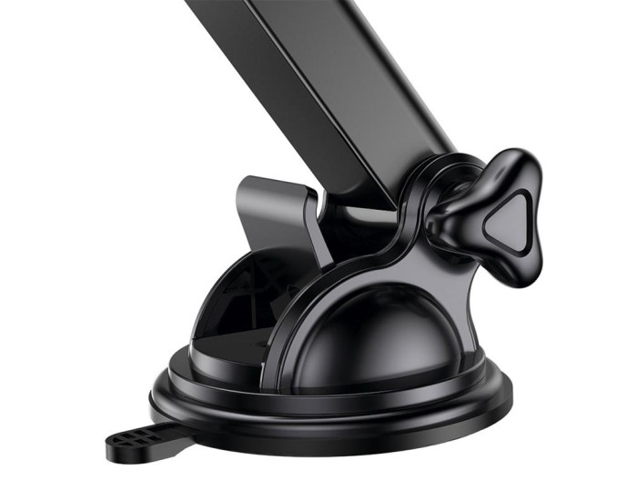 Автодержатель с беспроводной зарядкой Baseus Wireless Charger Smart Vehicle Bracket Sucker Style Holder (WXZN-B01) Black