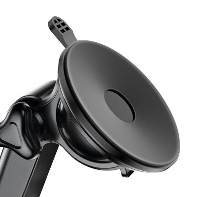 Автотримач з Бездротовий зарядкою Baseus Wireless Charger Smart Vehicle Bracket Sucker Style Holder (WXZN-B01) Black