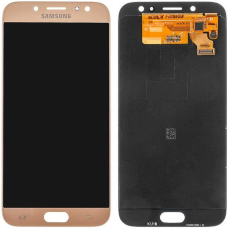 Дисплей с сенсорным экраном (модуль) Samsung J730 Galaxy J7 (2017), золотой, OLED