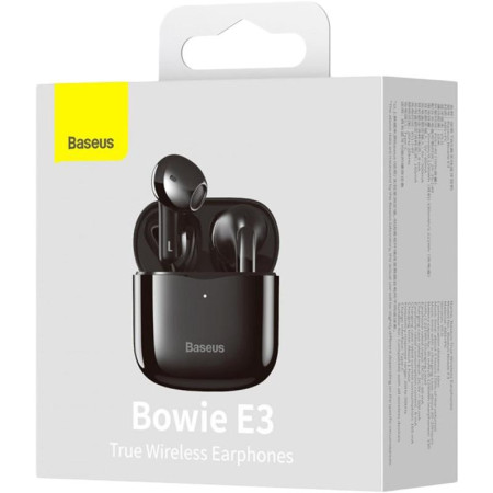 Беспроводные наушники Bluetooth BaseusTrue Wireless Earphones Bowie E3 (Black / Черный)