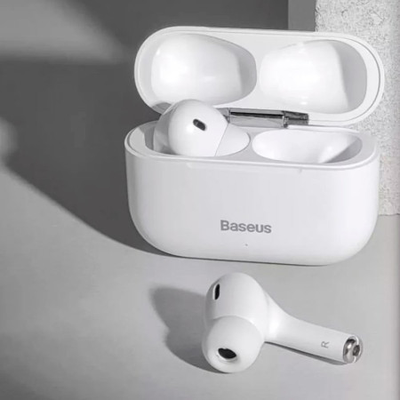 Беспроводные Наушники Bluetooth Baseus Encok True Wireless Earphones W3 (NGW3-02) White