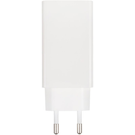 Сетевое зарядное устройство 2Type-C+1 USB Gelius Nimble GaN 65W (GP-HC051) с кабелем Type-C to Type-C White