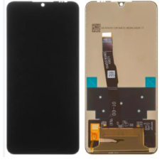 Дисплей з сенсорним екраном (модуль) Huawei P30 Lite, Nova 4e MAR-LX1M, чорний, переклеювання